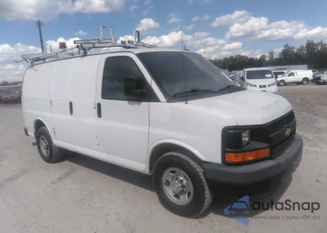 2015 Chevrolet Express 2500 Work Van from USA, damaged, VIN 1GCWGFCF3F1161602